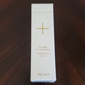 Brand new BEAUTYCOUNTER OVERNIGHT RESURFACING PEEL